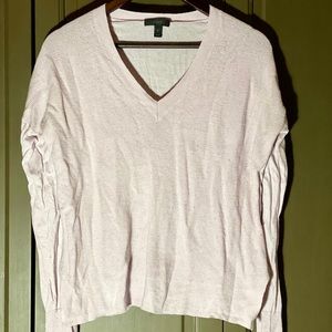 J CREW Light Pink Sweater